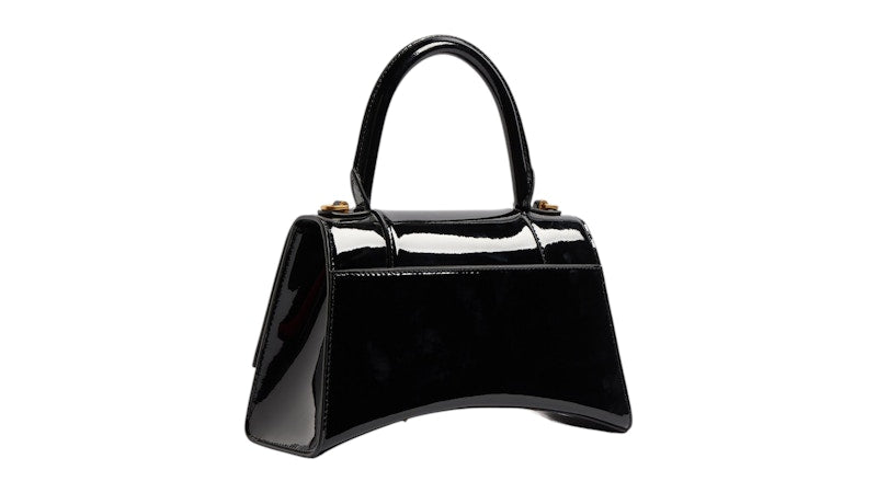 Balenciaga Automobil Lamborghini Hourglass Small Bag Black