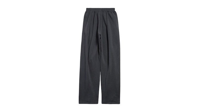 Balenciaga Automobil Lamborghini Oversized Pants Black Faded