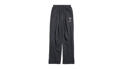 Balenciaga Automobil Lamborghini Oversized Pants Black Faded