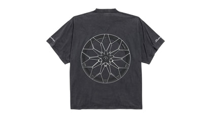 Balenciaga Automobil Lamborghini Oversized T-shirt Faded