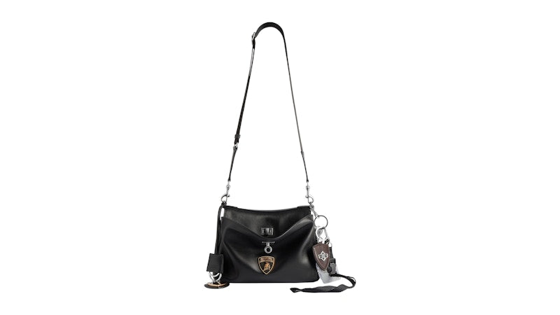 Balenciaga Automobil Lamborghini Rodeo Messenger Small Bag Black
