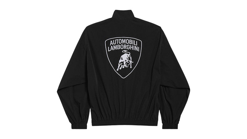 Balenciaga Automobil Lamborghini Tracksuit Jacket Black