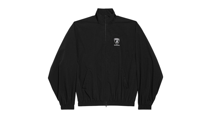 Balenciaga Automobil Lamborghini Tracksuit Jacket Black
