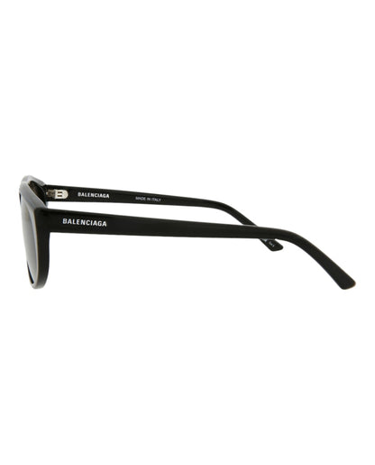 Balenciaga Aviator-Style Acetate Sunglasses Shiny/Black (BB0098S-30008870-001)