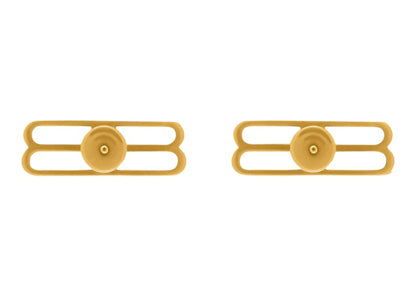 Balenciaga BB Icon Earrings Gold