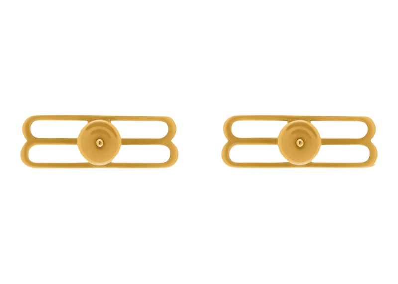 Balenciaga BB Icon Earrings Gold