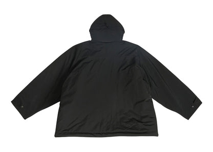 Balenciaga BB Icon Kick Oversized Parka Black