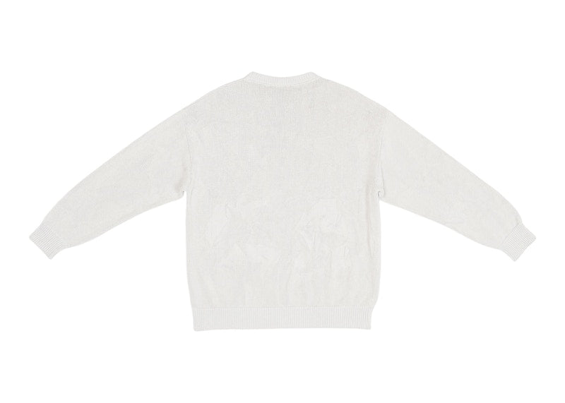 Balenciaga BB Paris Icon Large Fit Sweater Off White/Black