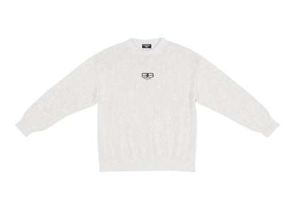 Balenciaga BB Paris Icon Large Fit Sweater Off White/Black