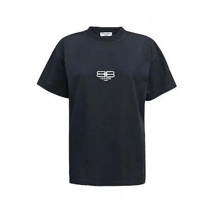 Balenciaga BB Paris Icon Medium Fit T-Shirt Black