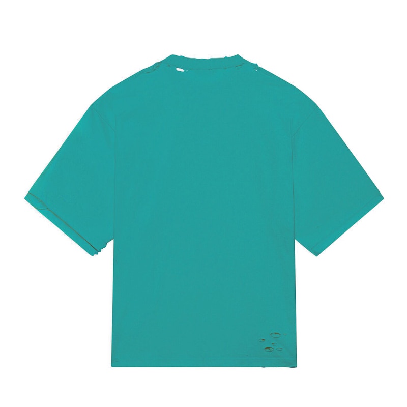 Balenciaga BB Pixel Boxy T-Shirt Blue