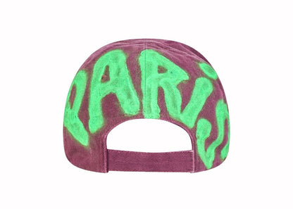 Balenciaga BB Sprayed Cap Purple/Green