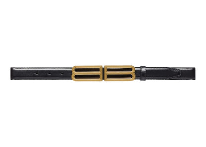 Balenciaga BB Stretch Belt Black