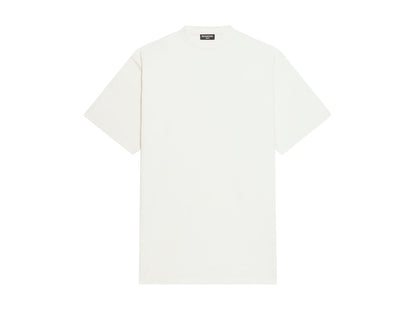 Balenciaga Back Hem Long Boxy Fit T-Shirt White
