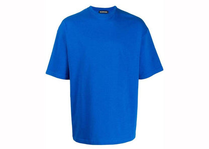 Balenciaga Backlogo T-Shirt Blue/White