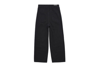 Balenciaga Baggy Soft Left Hand Denim Pants Black