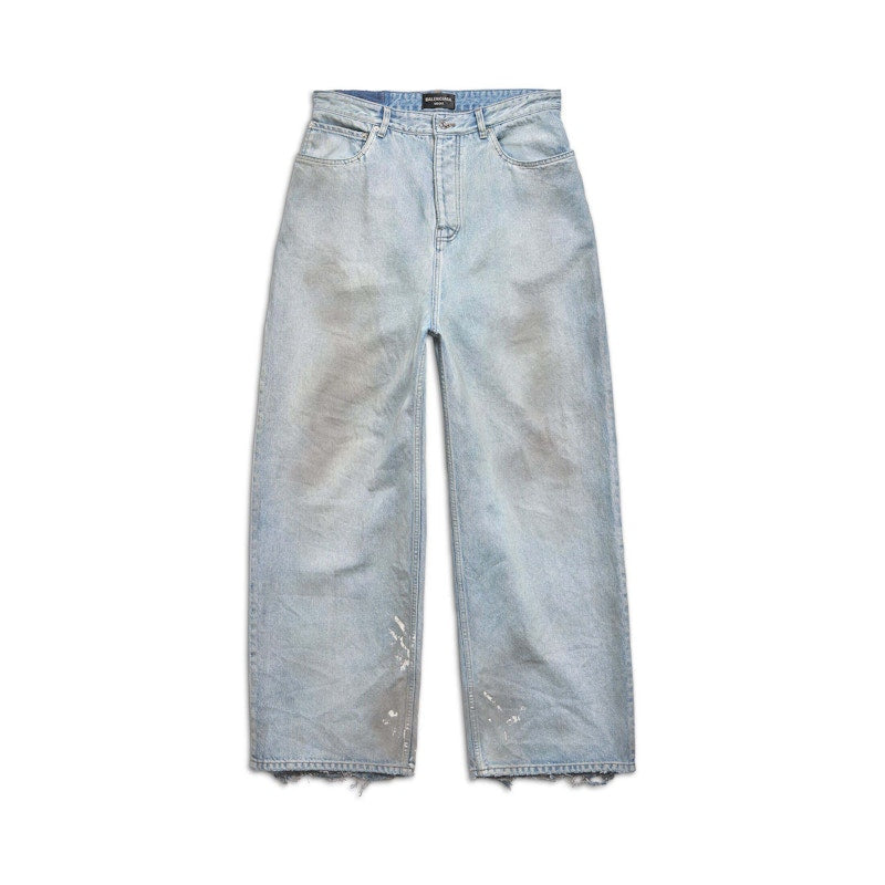 Balenciaga Baggy Trousers in Blue Blue