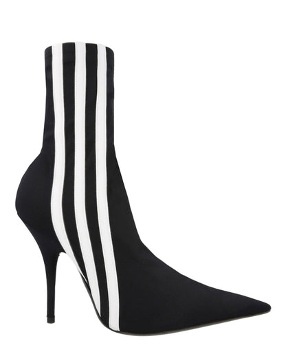 Balenciaga x adidas Knife Booties Black White (Women's)