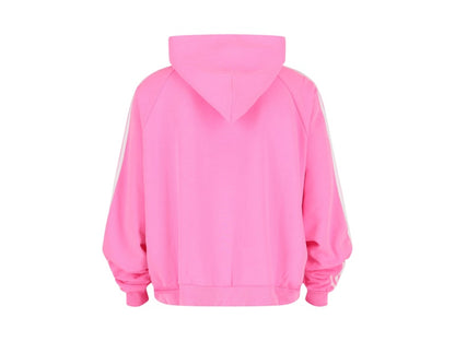 Balenciaga Balenciaga x Adidas Oversized Hoodie Neon Pink/White