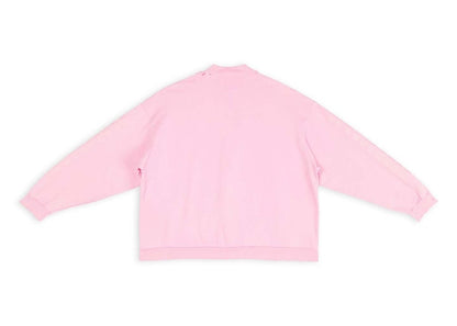 Balenciaga Bb Paris Icon Oversized Sweatshirt Pink
