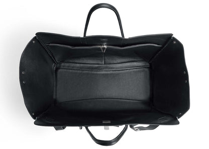 Balenciaga Bel Air XL Carry All Bag Aged-Silver Hardware Black