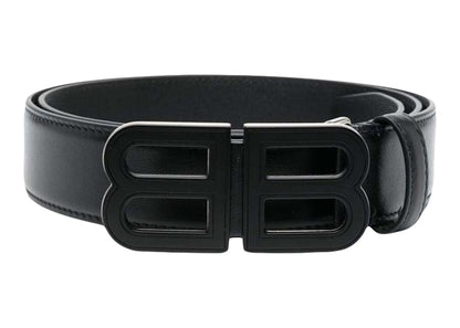 Balenciaga Belt Bb Logo Buckle Black