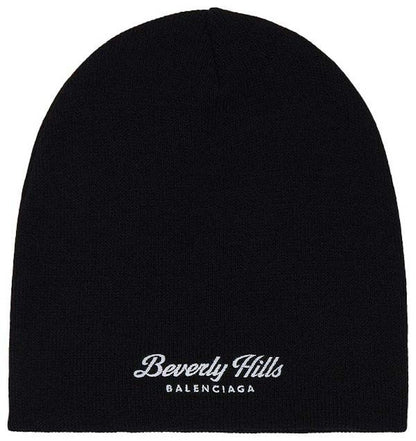 Balenciaga Beverly Hills Beanie Black/White