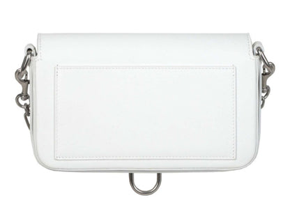 Balenciaga Bondag Wallet On A Chain Optic White