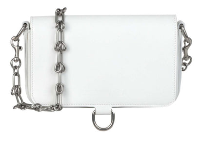 Balenciaga Bondag Wallet On A Chain Optic White