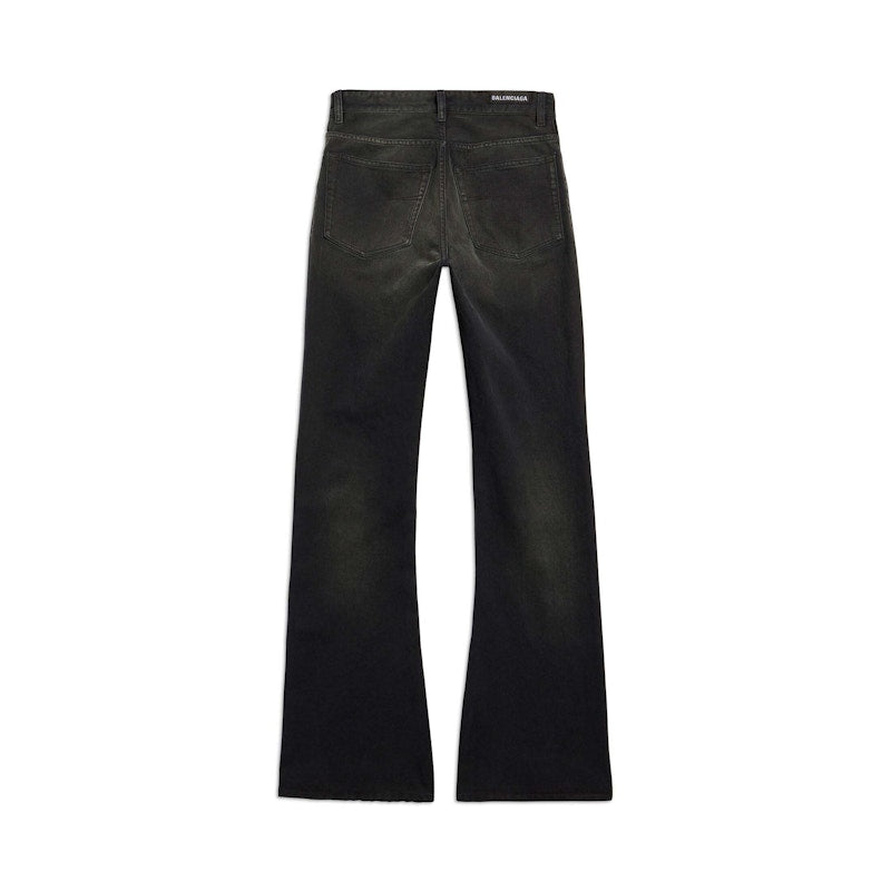 Balenciaga Bootcut Pants in Black Black