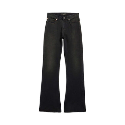 Balenciaga Bootcut Pants in Black Black