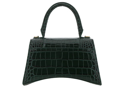 Balenciaga Bottle S Hourglass Top Handle Bag Green
