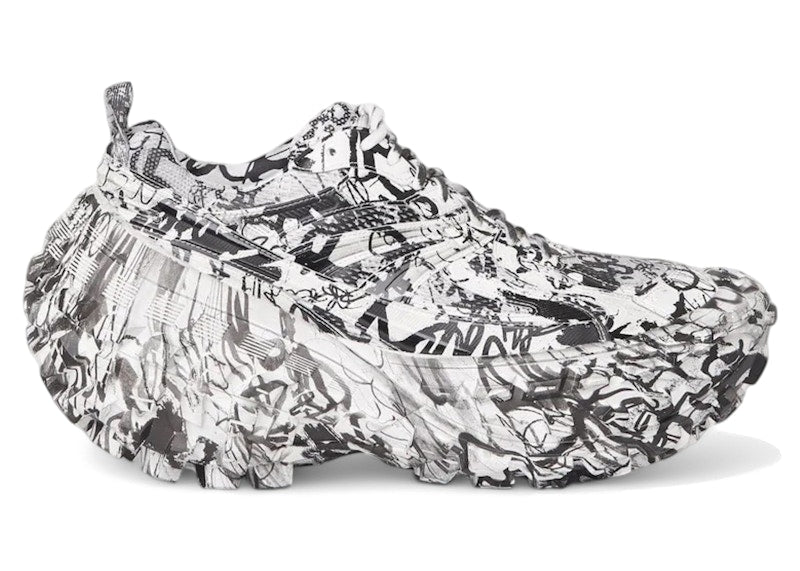 Balenciaga Bouncer Graffiti Print