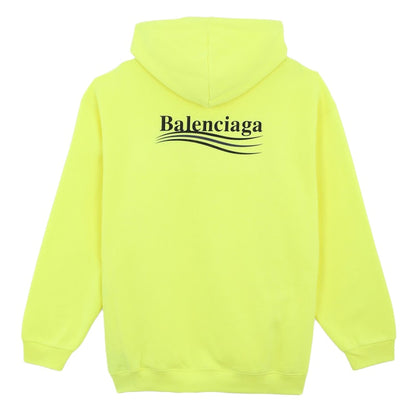 Balenciaga Campaign Logo Hoodie Green