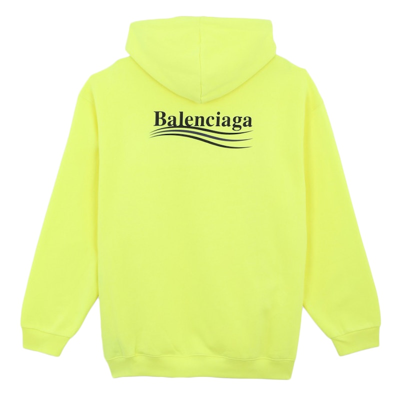 Balenciaga Campaign Logo Hoodie Green