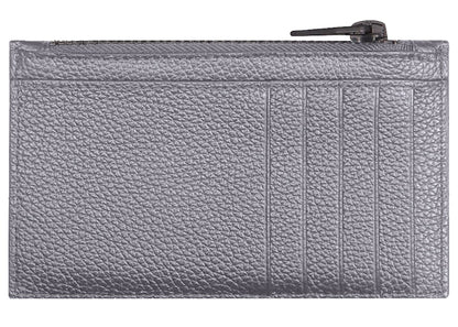 Balenciaga Car Long Coin And Card Holder in Grained Calfskin Dark Grey