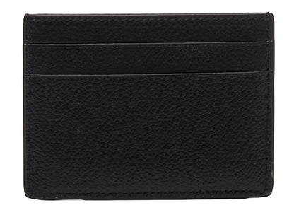 Balenciaga Logo Print (4 Card Slot) Card Holder Black/White