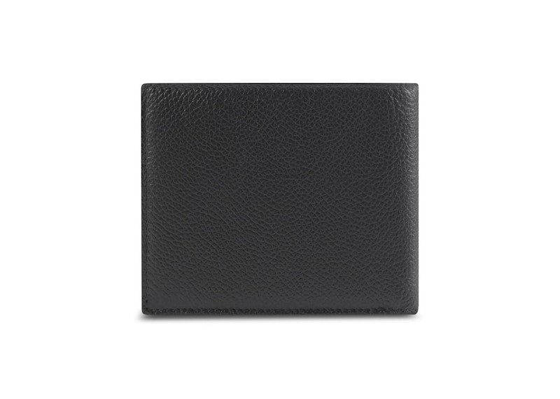 Balenciaga Cash Square (8 Card Slot 2 Bill Compartments) Folded Wallet Black/White