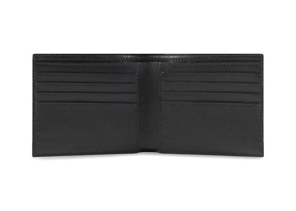 Balenciaga Cash Square (8 Card Slot 2 Bill Compartments) Folded Wallet Black/White