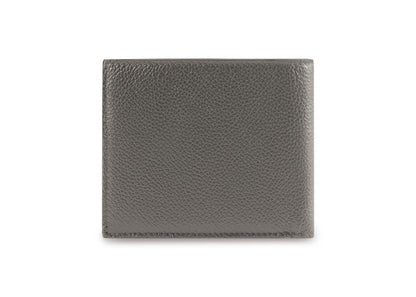 Balenciaga Cash Square (8 Card Slot 2 Bill Compartments) Folded Wallet Dark Grey/Black