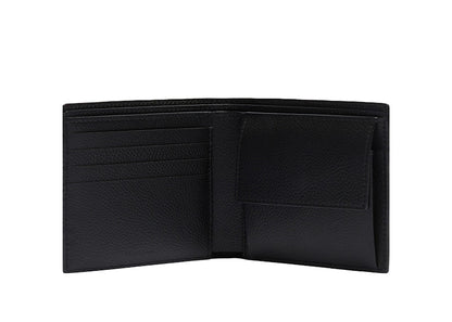 Balenciaga Cash Square Folded Coin Wallet Black/White