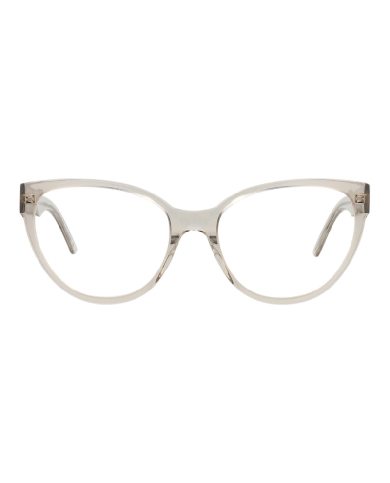 Balenciaga Cat Eye-Frame Acetate Optical Frames Beige Beige Transparent (BB0064O-30008234-006)