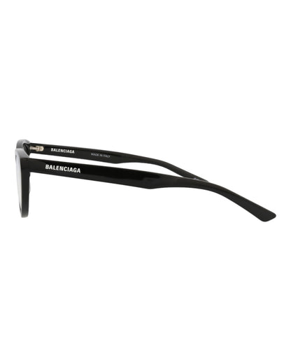 Balenciaga Cat Eye-Frame Acetate Optical Frames Black Black Transparent (BB0079O-30008399-001)