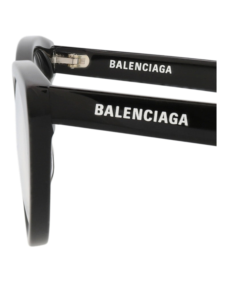 Balenciaga Cat Eye-Frame Acetate Optical Frames Black Black Transparent (BB0079O-30008399-001)