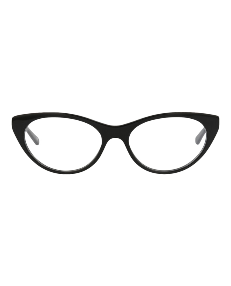 Balenciaga Cat Eye-Frame Acetate Optical Frames Black Black Transparent (BB0079O-30008399-001)