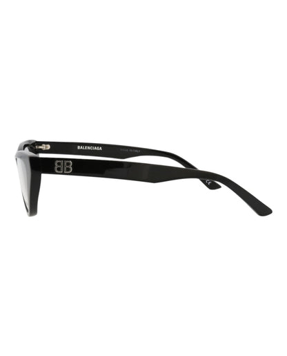 Balenciaga Cat Eye-Frame Acetate Optical Frames Black Black Transparent (BB0128O-30010020-001)