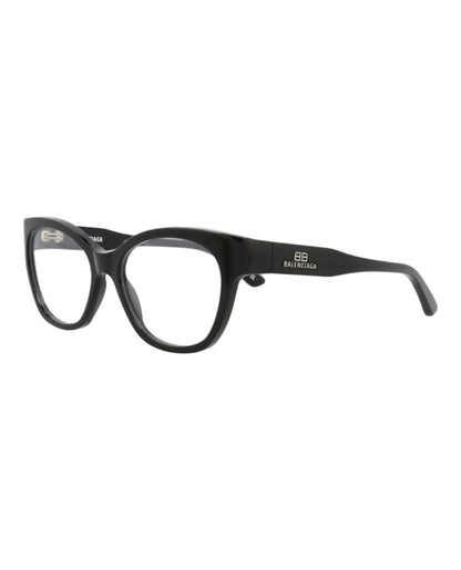 Balenciaga Cat Eye-Frame Acetate Optical Frames Black Black Transparent (BB0213O-30011974-001)