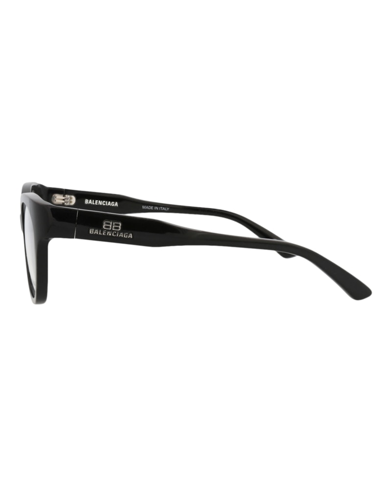 Balenciaga Cat Eye-Frame Acetate Optical Frames Black Black Transparent (BB0213O-30011974-001)