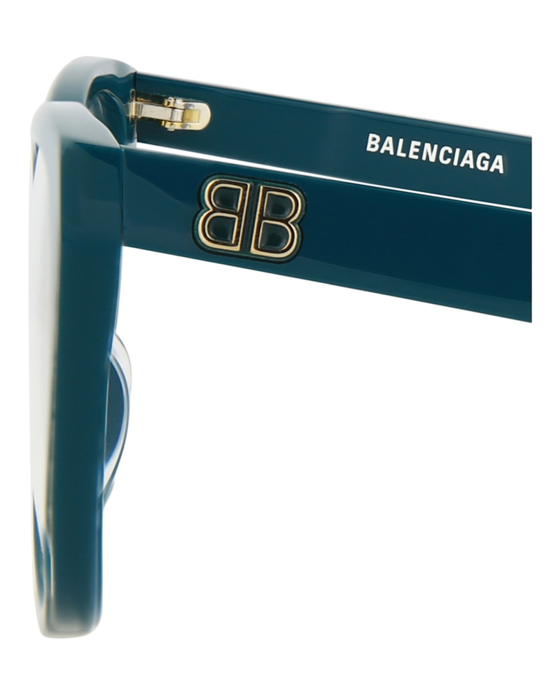 Balenciaga Cat Eye-Frame Acetate Optical Frames Blue Blue Transparent (BB0129O-30010017-007)