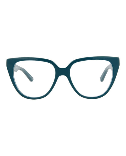 Balenciaga Cat Eye-Frame Acetate Optical Frames Blue Blue Transparent (BB0129O-30010017-007)